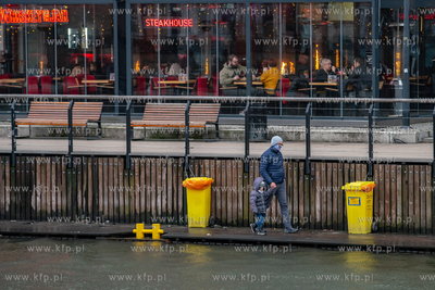 Cofka na Motławie w Gdańsku. 30.01.2022 / fot. Anna...