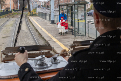 11 listopada na gdańskie tory wyjechał Tramwaj Niepodległości....
