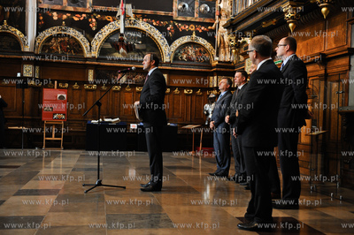 Gdansk. Wizyta Komitetu Stalych Przedstawicieli  przy...
