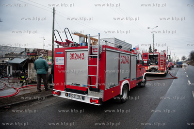 Gdansk. Trakt Sw. Wojciecha. Wybuch butli z gazem oraz...