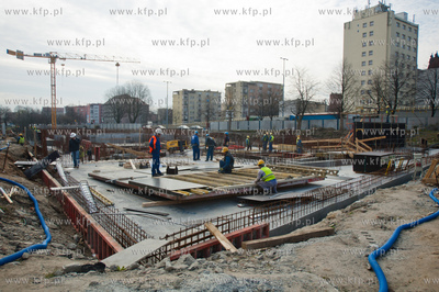 Gdansk. Budowa Teatru Szekspirowskiego. 
11.04.2012
fot....