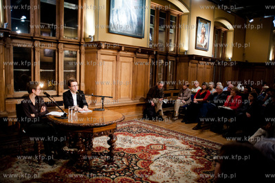 Gdansk. Nadbaltyckie Centrum Kultury. Spotkanie z Michalem...