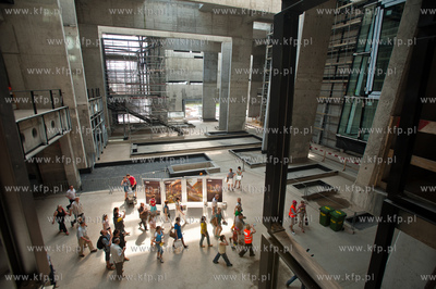 Gdansk. Dzien Otwarty budowy Europejskiego Centrum...