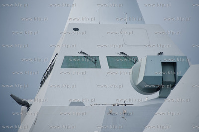 Gdansk. Nowy Port. Nabrzeze kpt. Zolkowskiego. Wizyta...