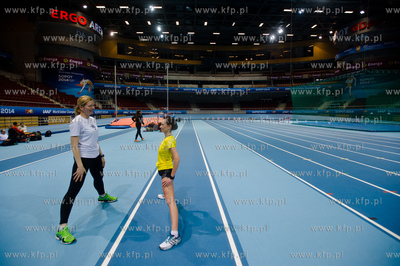 Sopot. Ergo Arena. Test Coopera zorganizowany przez...