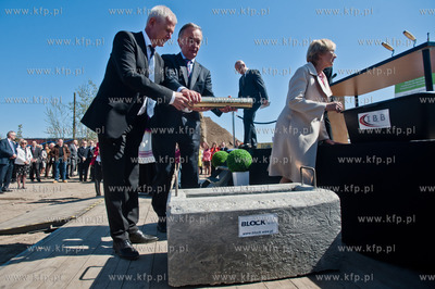 Gdansk. Batycki Kampusu Uniwersytetu Gdanskiego. Uroczystosc...