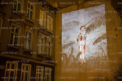 Gdansk. Wrzeszcz. Festiwal artystycznych instalacji...