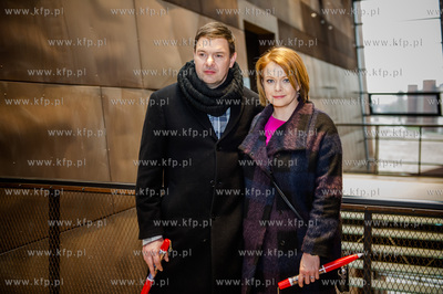 Gdansk. Europejskie Centrum Solidarnosci. Aktorzy Daria...