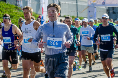 Plac Dwoch Miast. PKO Polmaraton Sopot 2015.
02.05.2015
fot....