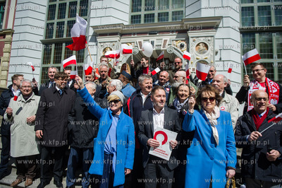 Gdansk. Dlugi Targ. Spotkanie Regionalnego Komitetu...