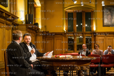 Gdansk. Nadbaltyckie Centrum Kultury. Spotkanie z Adamem...