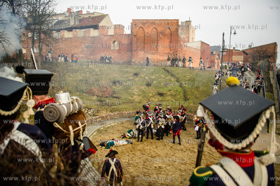 Tczew. Okolice murow obronnych. Piata inscenizacja...