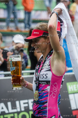 Zawody Herbalife Ironman 70.3 Gdynia 2016.
Nz zwyciezczyni...