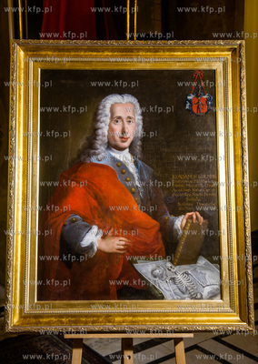 Gdańsk. Ratusz Głownego Miasta. Sala Wety. Prezentacja...