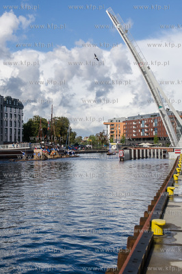 Gdańsk. Przywitanie członków Bractwa Flisackiego...