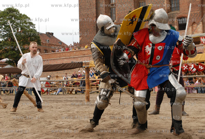 Zamek w Gniewie. XV Turniej Rycerski krola Jana III...