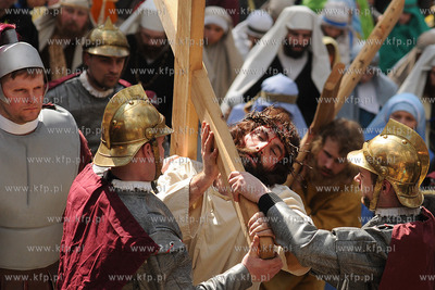 W scenerii Kaszubskiej Golgoty zostala odegrana Inscenizacja...