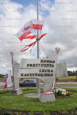 Rondo im. Prezydenta Lecha Kaczynskiego oddano do uzytku...