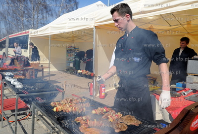 Gdansk Brzezno, ul. Czarny Dwor. Festyn komunikacyjny...