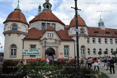 Sopot - Plac Zdrojowy. Fundacja Profilaktyki Chorob...