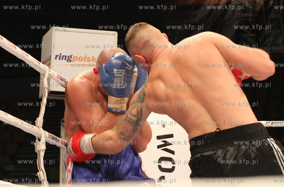 Gala Wojak Boxing Night w Gdyni. Walka pomiedzy Łukaszem...