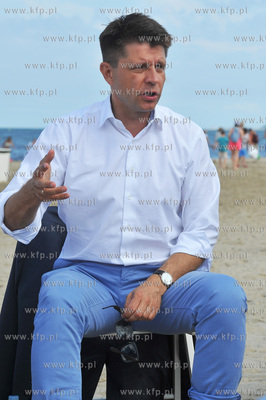 Sopot. Plaza k. Tawerny Rybitwa. Spotkanie Raszarda...