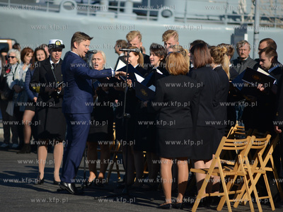 Na Molo Poludniowym w Gdyni zainaugorowano rozpoczecie...