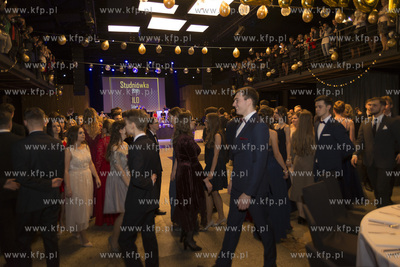 Gdańsk. Studniówka I LO w Starym Maneżu. 12.01.2019...