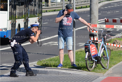 Gdynia, skrzyzowanie Morskiej z Orlicza - Dreszera....