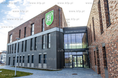 Budynek Urzędu Gminy Pruszcz Gdański w Juszkowie...