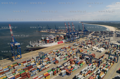 Do DCT Gdańsk zawinął największy kontenerowiec...