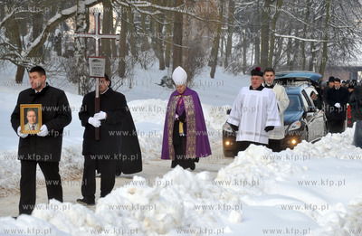 Gdansk - Srebrzysko. Pogrzeb Antoniego Szczyta. Nz....