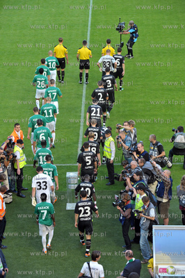 Mecz inauguracyjny na PGE Arena w Gdansku pomiedzy...