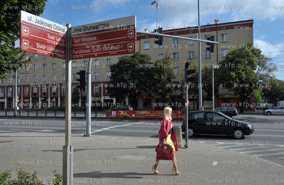 Gdańsk Wrzeszcz. Skrzyzowanie ul. Jaskowa Dolina i...
