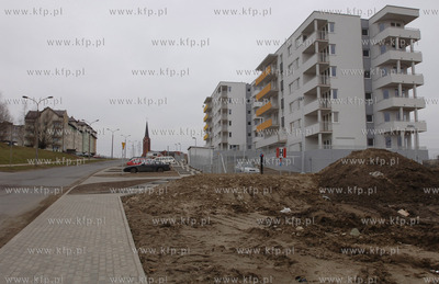 Gdańsk Chełm. Ul. Cieszyskiego w okolicach nr15_i_16....