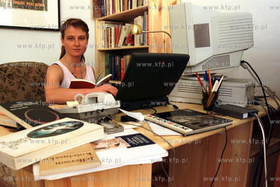 Beata Pozniak, aktorka z Gdanska, mieszkajaca obecnie...