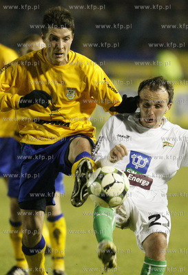 Gdynia. Ekstraklasa pilki noznej. Mecz Arka Gdynia...