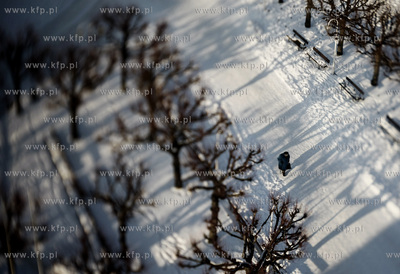 Sopot. Molo widziane z latarni morskiej.
05.02.2010
fot....