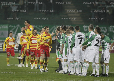 Gdansk. Mecz 1/2 finalu Remes Pucharu Polski w pilce...