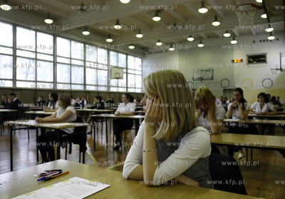 Gdansk. Liceum Ogolnoksztalcace nr XV. Matura pisemna...