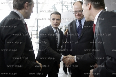 Gdańsk. Minister transportu budownictwa i gospodarki...