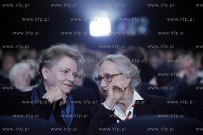 37 Gdynia Film Festival. Nz Anna Seniuk i Maja Komorowska...