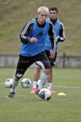 Gdansk. Boisko treningowe przy ul Traugutta. Pierwszy...