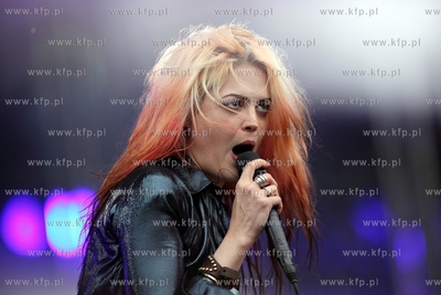 Gdynia. Heineken Open'er Festival. Koncert na scenie...