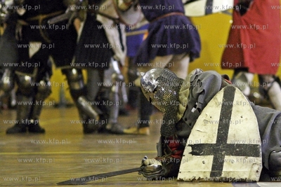 Gdynia. Sala Ymca. Eliminacje do Rycerskich Mistrzostw...