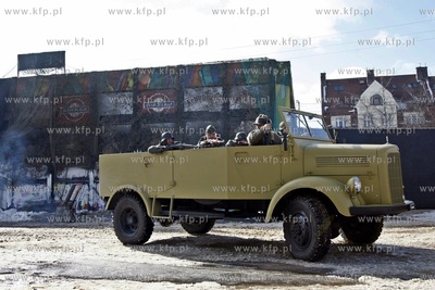 Inscenizacja bitwy o Sopot na terenach zamknietego...
