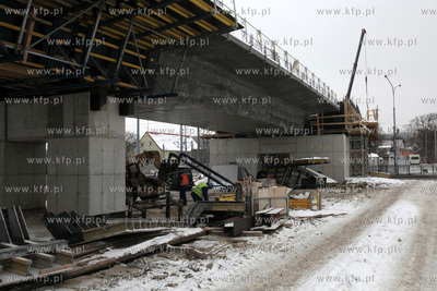 Budowa linii Pomorskiej Kolei Metropolitalnej. Nz....