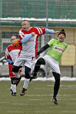 Gdansk. Boisko przy ul. Traugutta.  Sylwestrowy mecz...