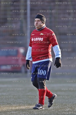 Gdansk. Boisko przy ul. Traugutta.  Sylwestrowy mecz...