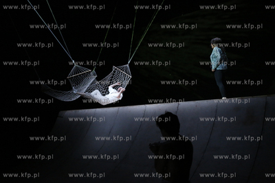 Sopot. Scena kameralna Teatru Wybrzeże. Próba medialna...